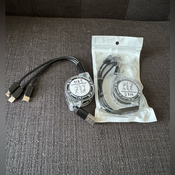 SOLD Multi USB Cable Fast Charger 3 in 1 - Picture 1 of 3